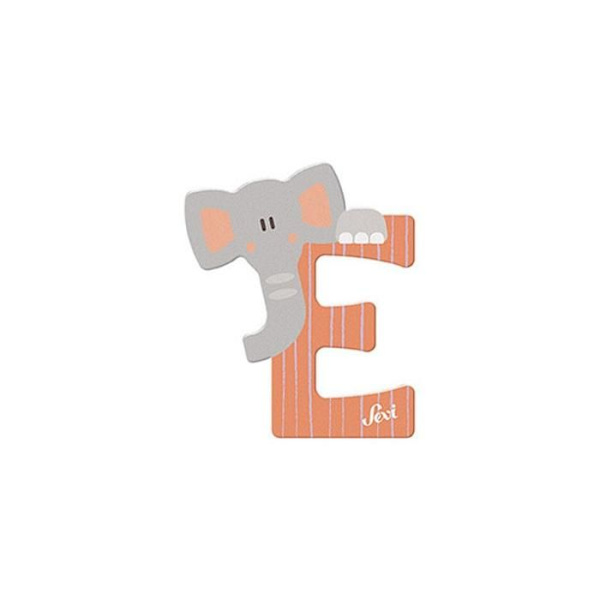 Sevi - Bokstaven E - Elefant Rosa