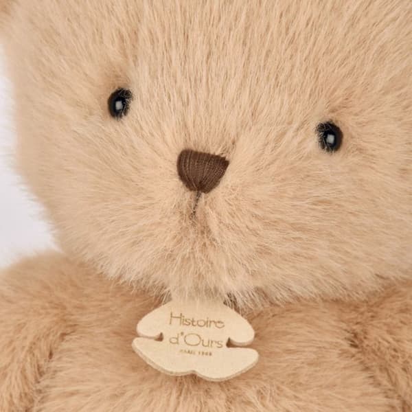 HISTOIRE D'OURS - Pehmolelu Clémentin 38 cm Manteli beige
