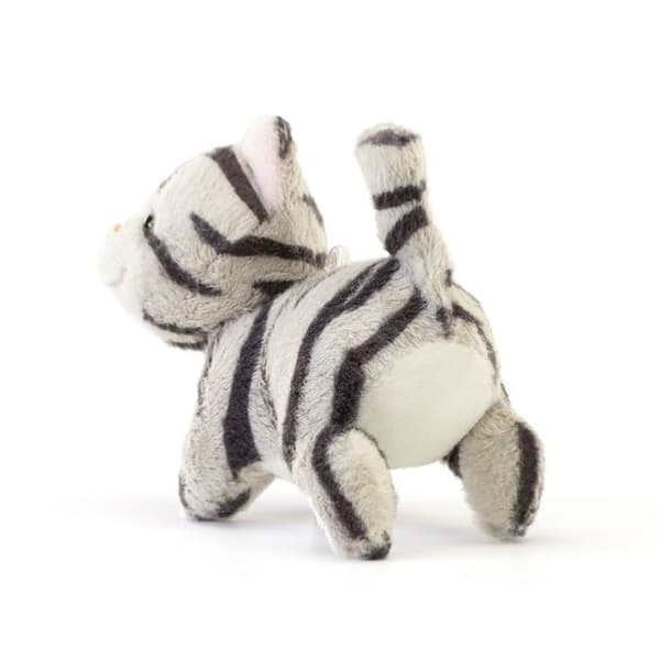 TRUDI PELUCHE SÖT KATTUN Grå