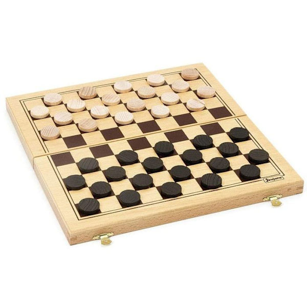 Träpjässpel - Jeujura - 8131 - Viklåda - 30x30x2cm - Fransktillverkat