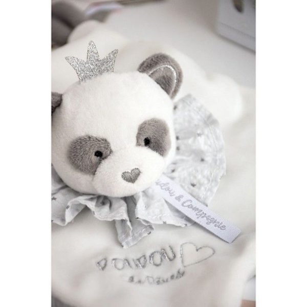 DOUDOU JA YHTIÖ Unisieppari - Doudou Panda Vit