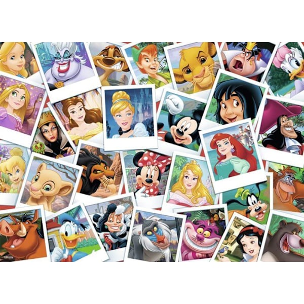 Disney 100 palanappaa - NATHAN - Suuri perhe - Animaatiot ja sarjakuvat - 36x26 cm Flerfärgad