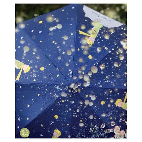 Paraply Le Petit Prince blå Grå