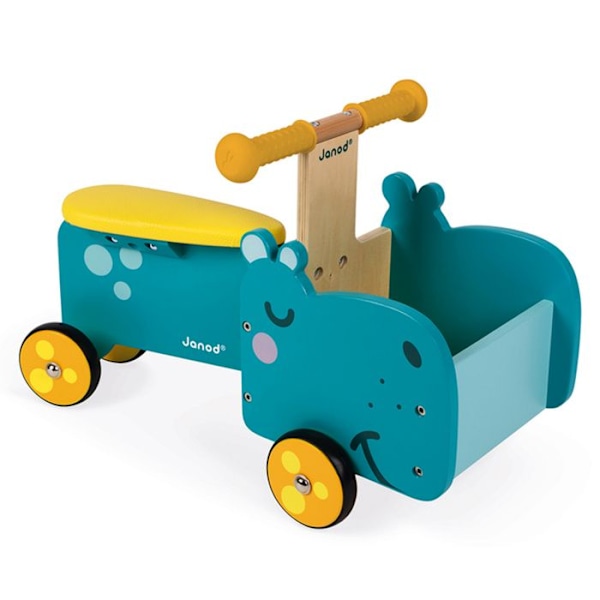 Puurpuur Hippo puusta Flerfärgad