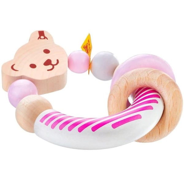 Selecta - Hochet Ours Steiff rosa - SCHMIDT Rosa