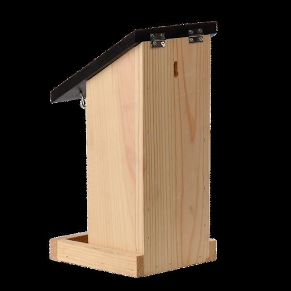 Ruokintasili - Esschert Design - Seinäsilo - Mänty - Musta - Ulkokäyttöön Svart