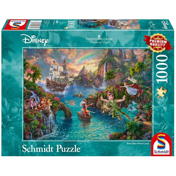 Pussel - SCHMIDT SPIELE - Disney, Peter Pan - 1000 bitar