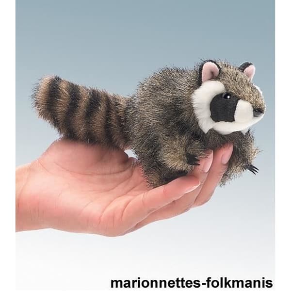 folkmanis Mini pesukarhu Grå
