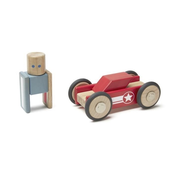 Tegu - Magneettiauto Dardevil Röd