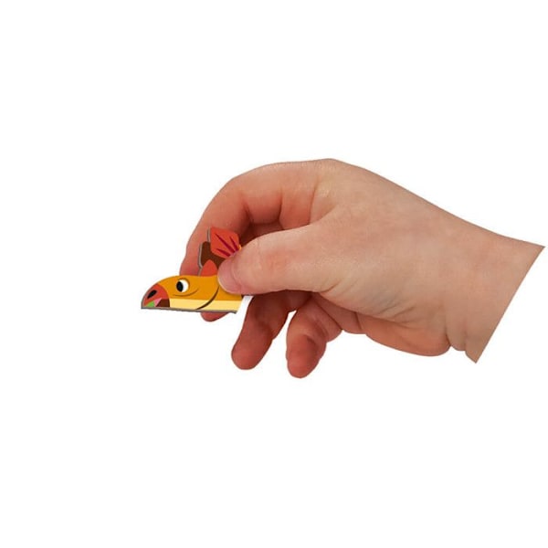 Magneti Bok tema Dinosarier Flerfärgad