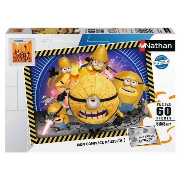 Mega Minions Pussel 60 st - Nathan - Ravensburger - Barn - Tecknade serier och serier