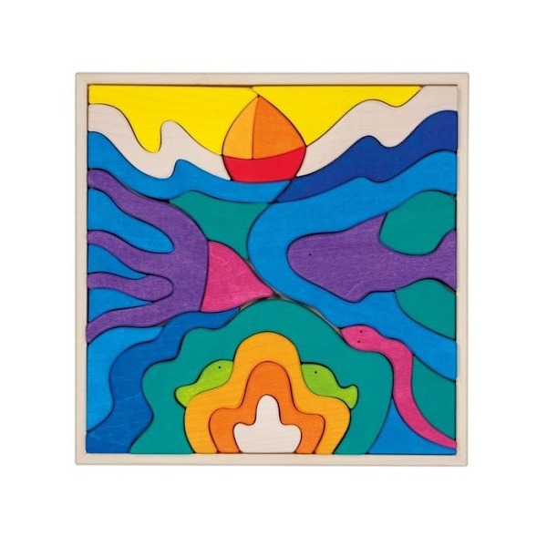 Goki - Ocean bygglåda - GOLLNEST & KIESEL Blå