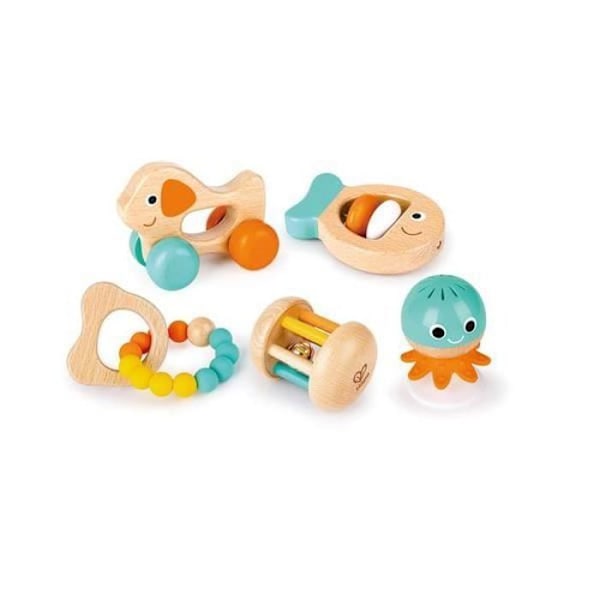 Hape-tuotteen ensikokemuksen sensorinen leikkisetti