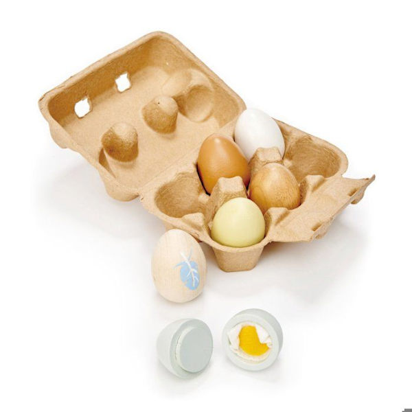 Tender Leaf Toys - Träägg - DAM Beige
