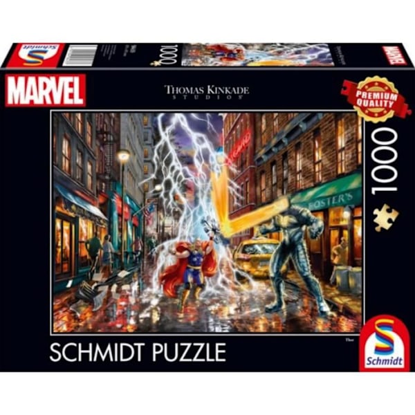 Pussel 1000 bitar - SCHMIDT - Thomas Kinkade - Flerfärgad - 69,3 x 49,3 cm - Från 12 år Flerfärgad