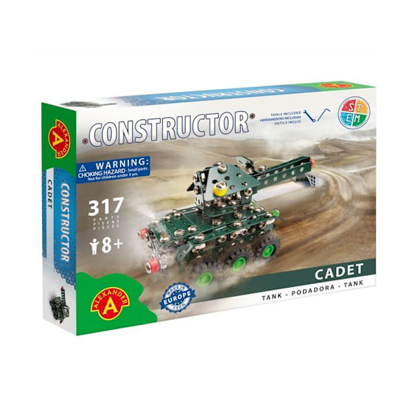Alexander Toys - Constructor Cadet - Tank Grå