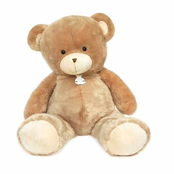 Histoire d'Ours - Bellydou Bear mjukis 110 cm - DOUDOU ET COMPAGNIE kastanj