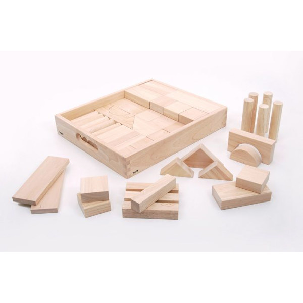 TickiT - Luonnolliset jättipuupalikat - COMMOTION Beige