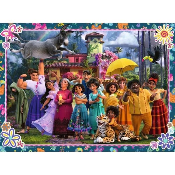 100 bitar XXL Disney Encanto Ravensburger pussel - Tecknade serier och serier - Blandat - 6 år