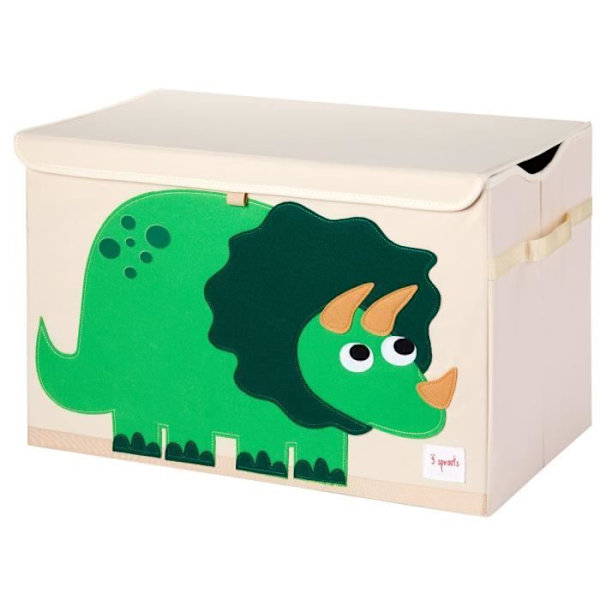 Leksakslåda - 3 groddar - Dino - Baby - Grön - Blandad Grön
