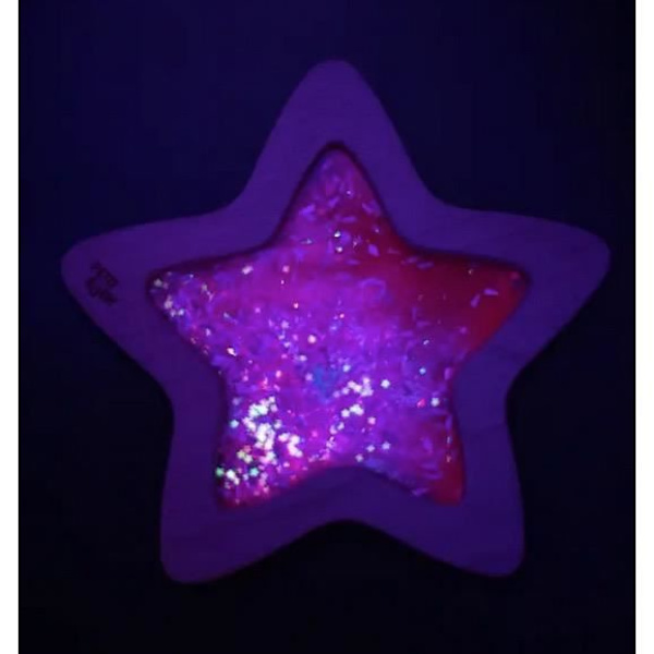 Etoile sensoreille - PETIT BOUM - PBFSNEBULA - Roosa - 19x1x2 cm - Hohtaa pimeässä Rosa