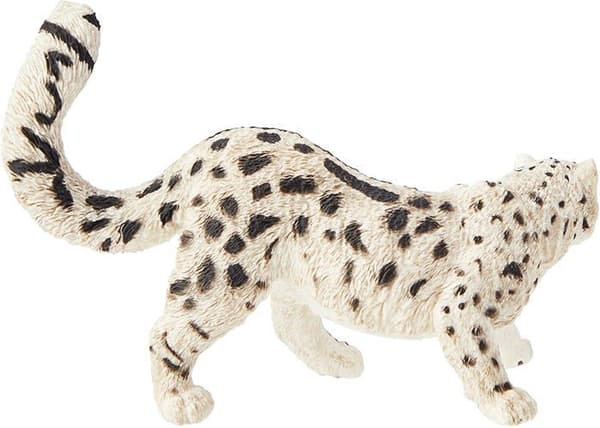 Figurine Sneleopard - PAPO - DET VILDE LIV - Barn - Indendørs - Grå