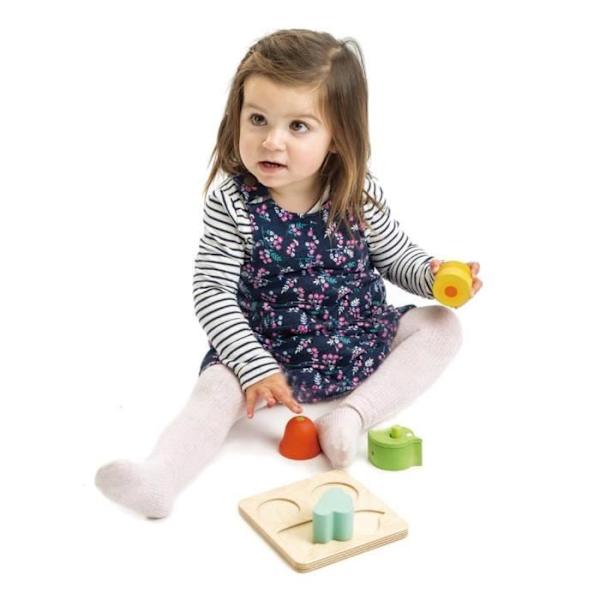 Tender Toys junior träljudpussel - Abstrakt - Mindre än 100 bitar - Flerfärgad Flerfärgad