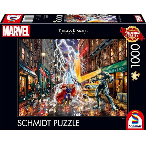 Pussel 1000 bitar - SCHMIDT - Thomas Kinkade - Flerfärgad - 69,3 x 49,3 cm - Från 12 år Flerfärgad