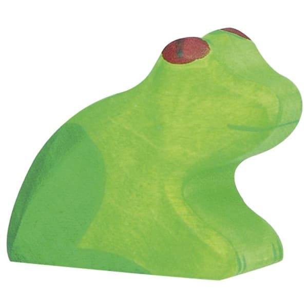 HOLZTIGER - 80127 - FIGUR - FROG Grönt och brunt