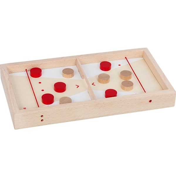 Goki - Super Puck 2 i 1 shuffleboard-spel - GOLLNEST & KIESEL Beige