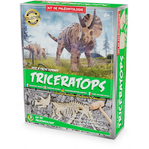 Ulysses - Paleo Kit - Triceratops Grön