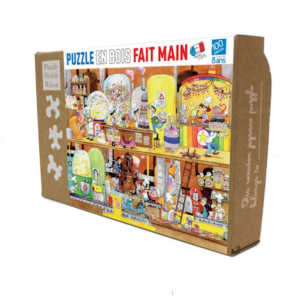 Puzzle Michele Wilson - Puinen palapeli 100 kappaletta MAKEISFABRIKKA - Monivärinen Flerfärgad