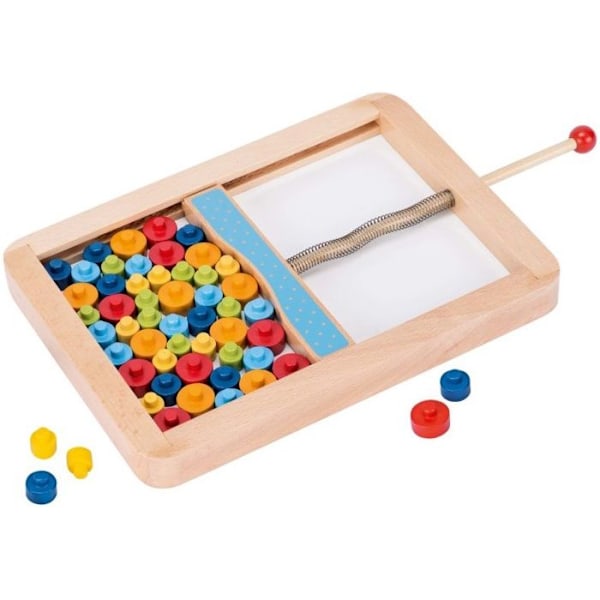 Brädspel - Goki - Mikado av bönder - Flerfärgad - 54 bönder - Från 3 år Flerfärgad