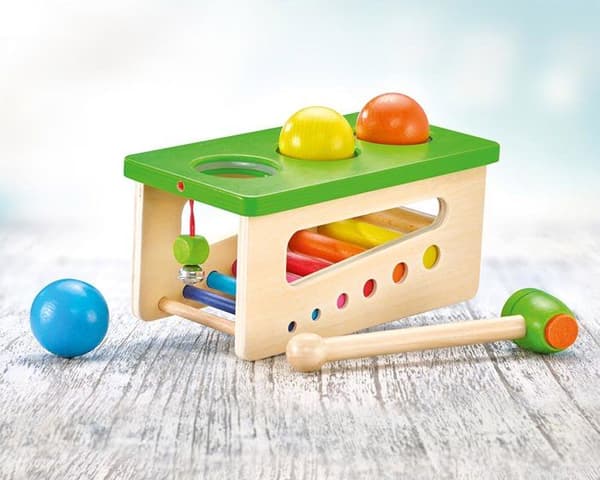 Selecta - Battino hammer-spil - SCHMIDT Grön