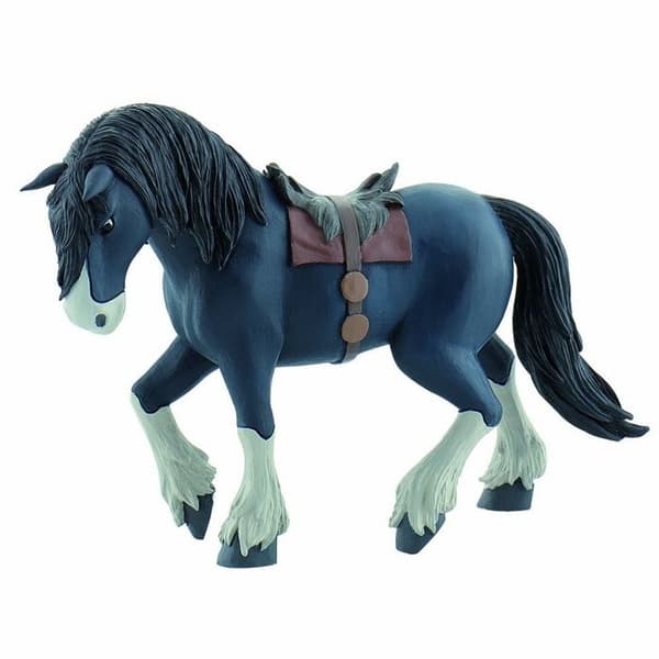 Figurine Angus - Rebelle Disney - BULLY - 16 cm - Grå Grå