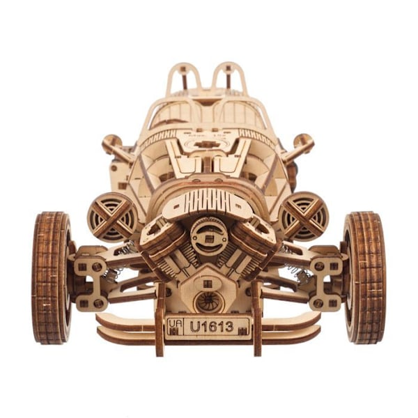 Trehjuling UGR-S - Ugears - 3D träpussel Beige