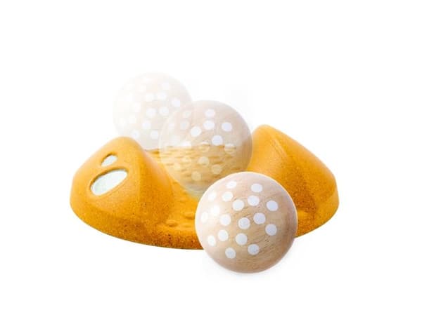Mini Golf Dobbelt i Træ - PLAN TOYS - Unisex - Fra 4 år Blandad
