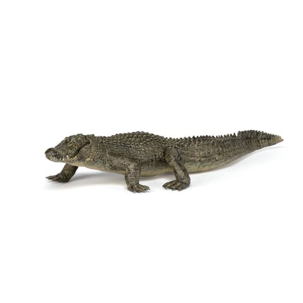 Figurine alligator Enfärgad