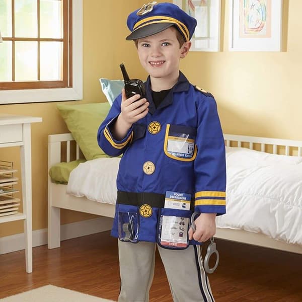 Polisdress - MELISSA & DOUG - Melissa & Doug - Komplett tillbehörsset - 100% polyester - 3-6 år