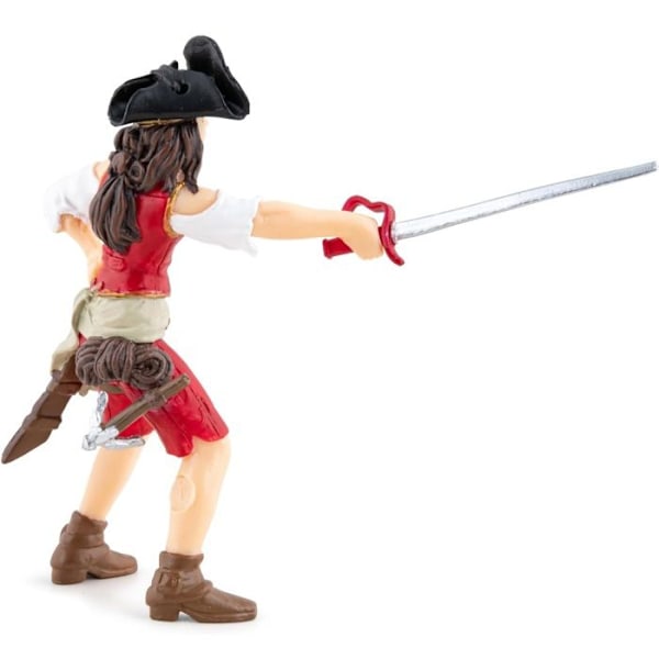 Papo Pirate Figurine - Pirate Woman - Papo Pirates and Corsairs Figurines Range - Leksak för barn från 3 till 11 år gamla