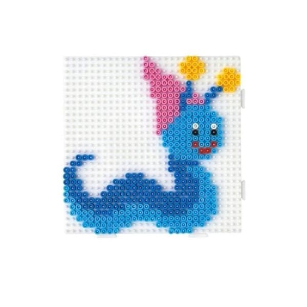 Hama - Sammenklappelig firkantet plade til standard perler (Ø5mm) Blå