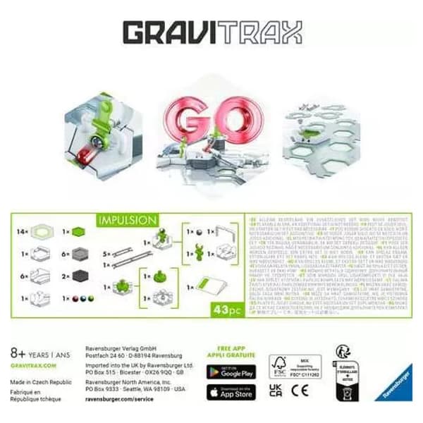 GO Impulsion - Kuglebane - GRAVITRAX - Blå - Fra 8 år Vit