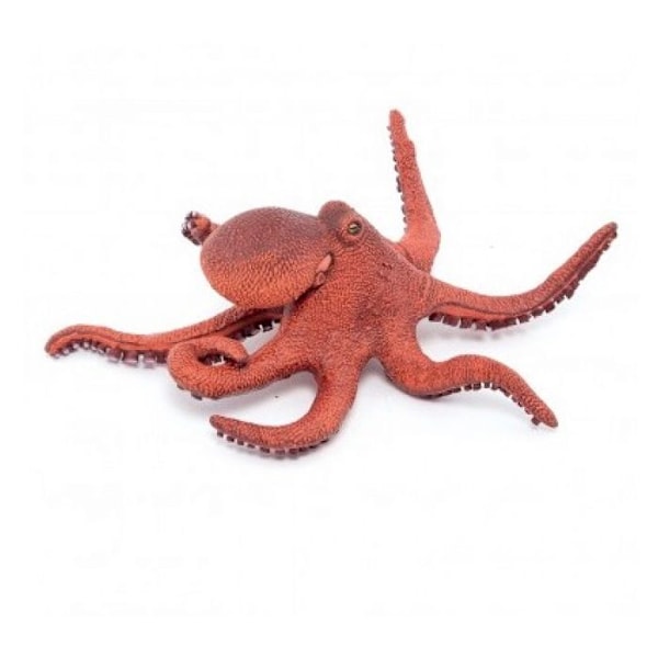 Figurine - PAPO - Pieni mustekala - Valkoinen - Lapsi - Sisätila