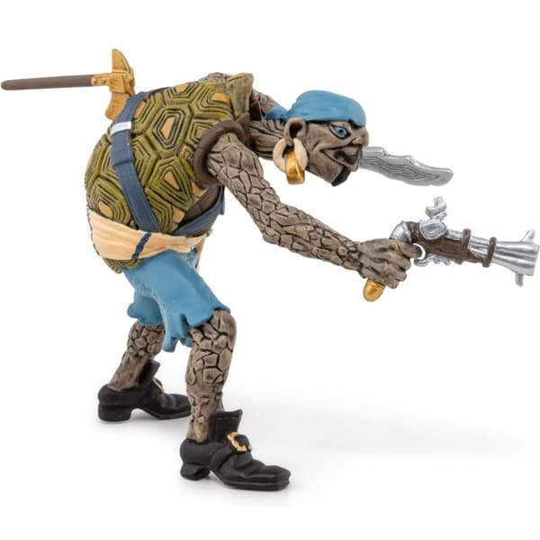 Figurine pirat mutant sköldpadda Multifarvet