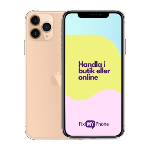 iPhone 11 Pro Max Begagnad Guld 256 GB, Guld, Klass B