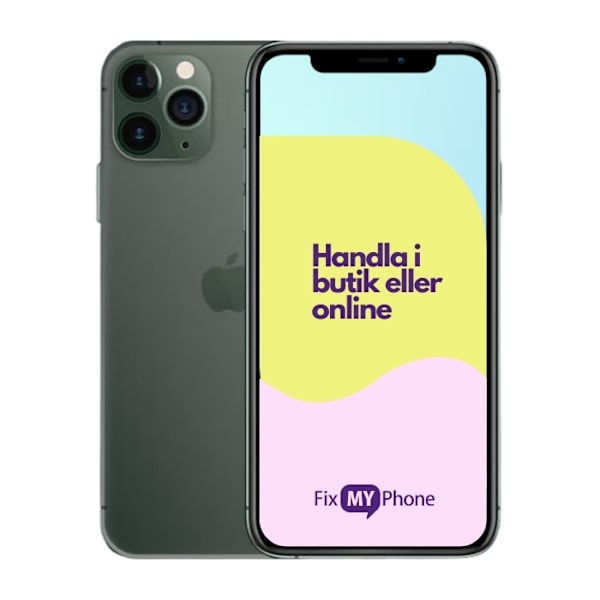 iPhone 11 Pro Käytetty Refurbished Mörk Grön 256 GB, Mörk Grön, Premium