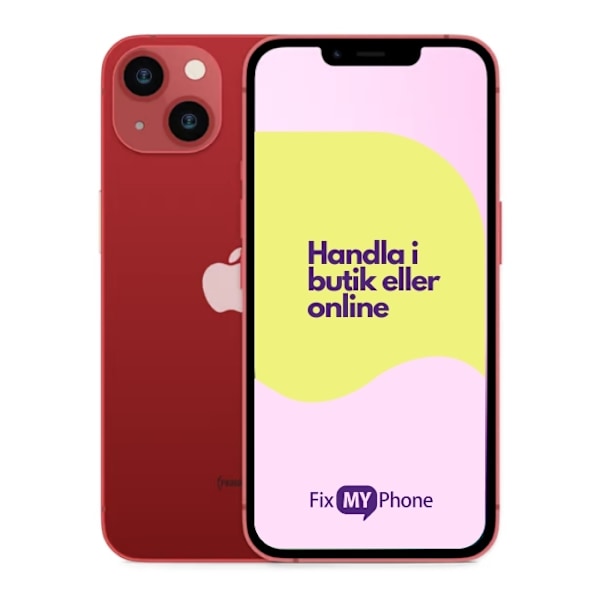 iPhone 13 Mini Käytetty Refurbished Röd 128 GB A+: Perfekt skick