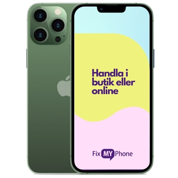 iPhone 13 Pro Max Käytetty Refurbished Grön 128 GB C: Okej skick