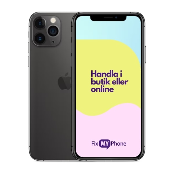 iPhone 11 Pro Max Käytetty Refurbished Grå 64 GB, Grå, Klass A