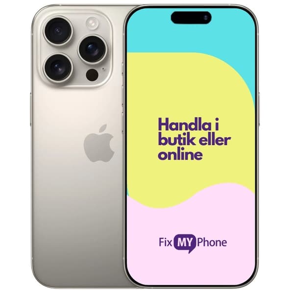 iPhone 16 Pro Max Käytetty Refurbished Grey 256 GB B: Bra skick
